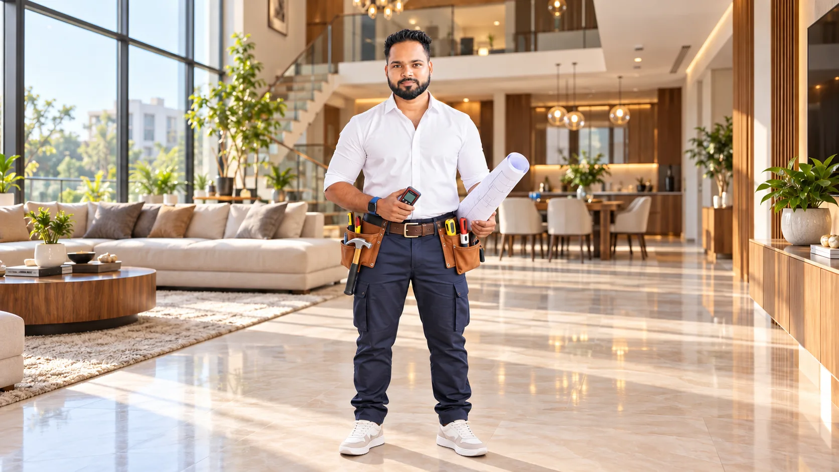 Professional carpenter doing premium woodwork in New Chandigarh